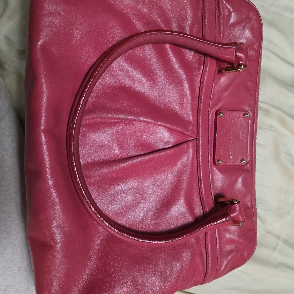 Marc Jacob Palais Royal Hot Pink Leather Purse